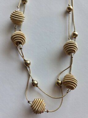 Gold-Tone Bead & Crystal Station Long Necklace Stitch Fix